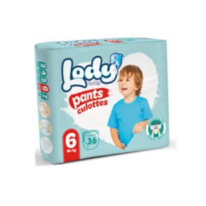 Uşaq bezləri Lody baby 36 ədəd N6 16+kg